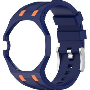 Silicone Band for AP Swatch Royal Pop Watch, Soft Breathable Sport Replacement Strap Adjustable Wristband for Swatch Royal Pop Watch Band Men Women in Saudi Arabia