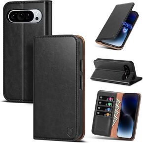 for Google Pixel 11 / Pixel 11 Pro Wallet Case,Black in Saudi Arabia