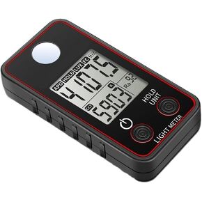 Light Meter, Digital Luxmeter Light Meter FC Lightmeter Illuminance Tester 0.5-300,000 Lux Illuminometer Photometer Luxometro,Luxmeter(SK-8203(UV)) in Kuwait