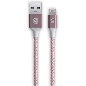 Griffin Extra-Long Premium Braided Lightning Cable, 10 ft., Tangle Resistant Nylon Cable, Bend Tested, Rose Gold in Kuwait