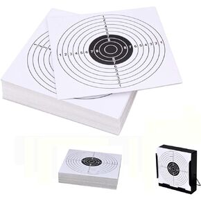 100 Pack 5.5×5.5 Inch Paper Targets Splatter Shooting Practice Targets in Kuwait