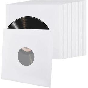 20 Pack 12-Inch Anti-Static Vinyl Record Sleeves Paper Poly Lined PE Film in Saudi Arabia