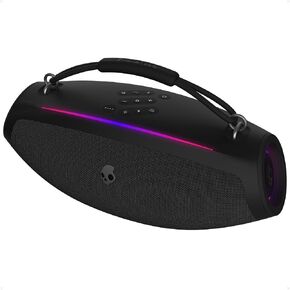 Skullcandy Barrel 2 Bluetooth Boombox Speaker with LED Lights, 12H Batttery in Kuwait
