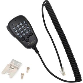 MH-48 Microphone MH-48A6J 6 Pin Coil Cord DTMF Speaker Mic Compatible with Yaesu FT-7800R FT-8900R FT-8800R FT-8900R FT-1900R FT-2900R FT-1802 FT-1807 FT-7100M Mobile Radio Hand Mic in Saudi Arabia