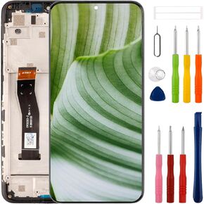 LCD Display Compatible with Nokia C110 N156DL-6.3"（Black with Frame） Touch Screen Digitizer Assembly Replacement + Tools in Kuwait