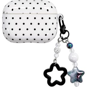 Compatible with AirPods Pro 3 Case Cute Polka Dot Pattern in Kuwait
