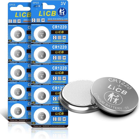 LiCB 10 Pack CR1220 3V Lithium Battery CR 1220 in Kuwait