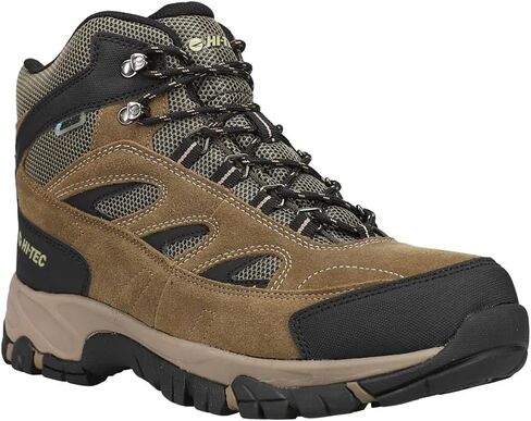 HI-TEC Yosemite Men's Waterproof Hiking Boots - Dark Green, 9 Medium in Kuwait
