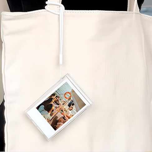 CREATCABIN 2x3 Inch Photo Holder with Wrist Lanyard for Mini Evo/Liplay/Link 3/12/11/41/40/Se/99/90/9/8/7s Instant Camera Film Photo Holder Protective Case Transparent Storage Box Accessories in Kuwait