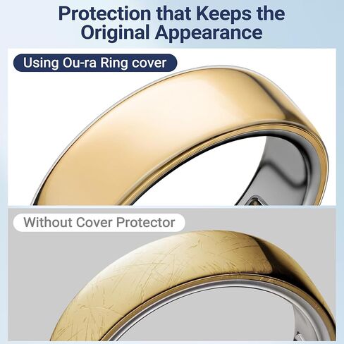 Clear Protective Cover Compatible with Ou-ra Ring Gen 5 Size 6 in Kuwait