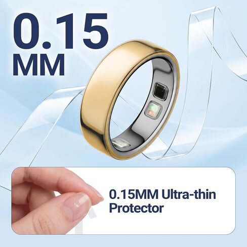 Clear Protective Cover Compatible with Ou-ra Ring Gen 5 Size 6 in Kuwait