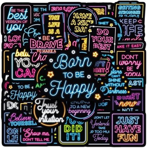Dance Stickers |50Pcs Dancing Waterproof Vinyl Decals in Kuwait