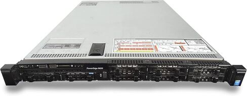 METServers R630 8 Bay SFF 1U Server, 2X Intel Xeon E5-2699A V4 2.2GHz 22C CPU, 1TB (16 x 64GB) DDR4 RDIMM, H730, 2X 1TB SATA Drive, X710/i350 NDC, Rail Kit Included (Renewed) in Saudi Arabia
