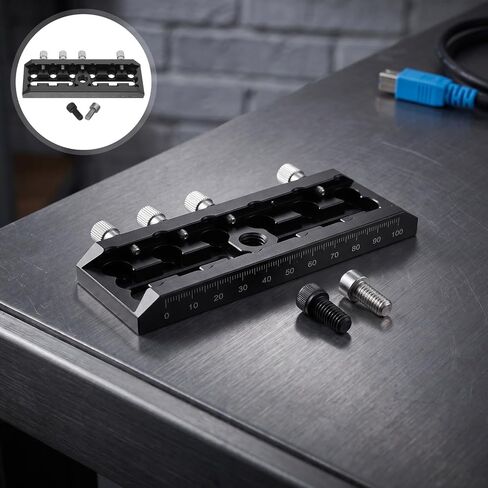 Telescope Dovetail Plate Mount Aluminum Alloy 120mm Universal Fit in Kuwait