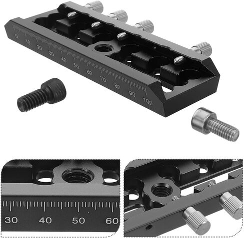 Telescope Dovetail Plate Mount Aluminum Alloy 120mm Universal Fit in Kuwait