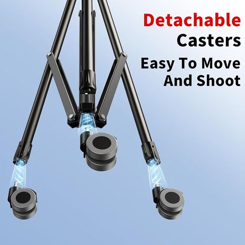 iPhone Tripod with Wheels, Rolling Phone Tripod Stand,72in Tall Cell Tripod in Saudi Arabia