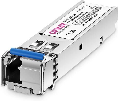 Tongyu SFP LC Module 1000Base 1310nm/1550nm 20km Single LC Transceiver for Cisco, Ubiquiti UF-SM-1G, Netgear, Mikrotik, Other Open Switches in Kuwait