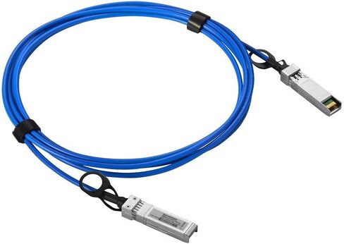10G SFP+ DAC Cable, SFP Direct Attach Copper Passive Cable Compatible with Ubiquiti, Blue Color 10GbE SFP Twinax Cable 0.5-Meter(1.6ft), for Ubiquiti,Cisco,Mikrotik,Netgear,Supermicro in Kuwait