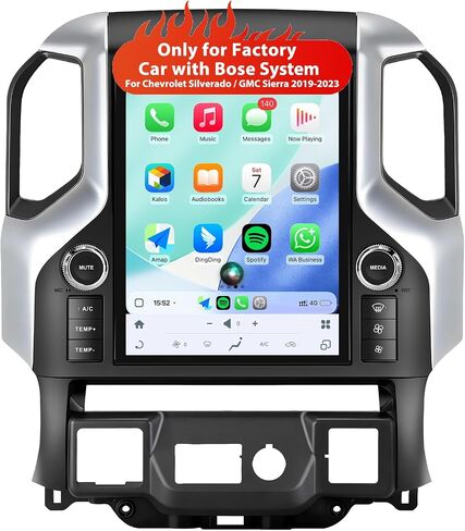 Car Radio for Chevy Silverado GMC Sierra 2019-2023 (Car with B.O.S.E) in Kuwait