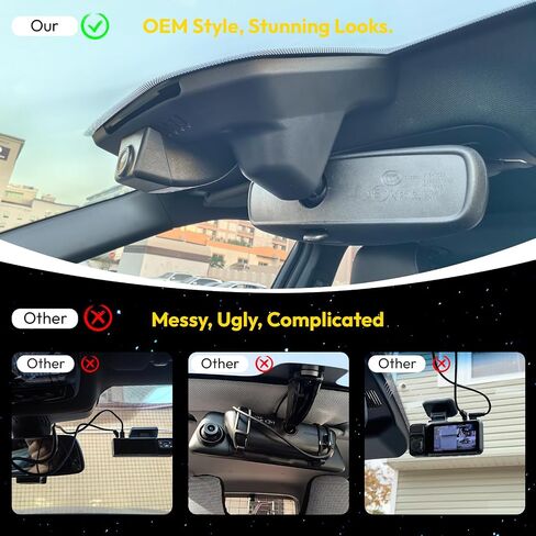 OEM-Fit Dash Cam Custom for Gen5 Grand Cherokee 2022-2026 in Saudi Arabia
