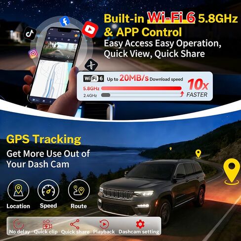 OEM-Fit Dash Cam Custom for Gen5 Grand Cherokee 2022-2026 in Saudi Arabia
