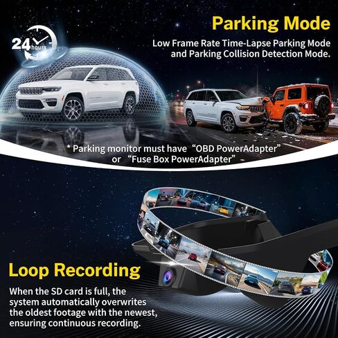 OEM-Fit Dash Cam Custom for Gen5 Grand Cherokee 2022-2026 in Saudi Arabia