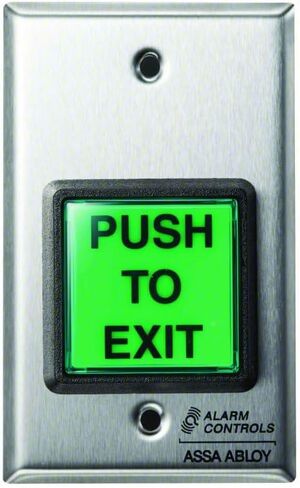 Alarm Controls TS-2T Timed Action Push-to-Exit Push Button 48ZW54 in Kuwait
