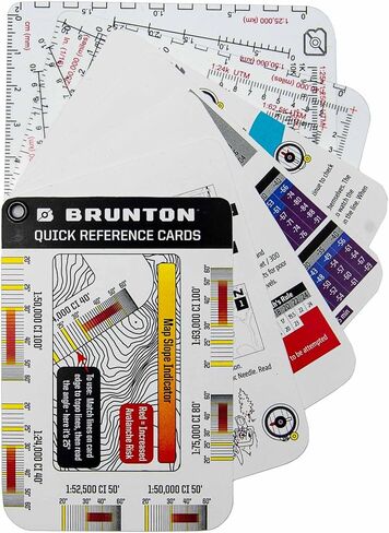 Brunton Deluxe Tactical Field Navigator Bundle – Model 94 Military Lensatic Compass (Made in USA) + Lite Tech 8x22 Monocular + Quick-Reference Navigation Card Set + Map Multi-Tool in Kuwait