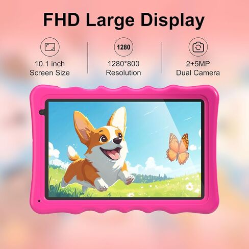 BYYBUO Tablet, 10.1 inch Android 14 Tablets, 8GB RAM 32GB ROM in Saudi Arabia