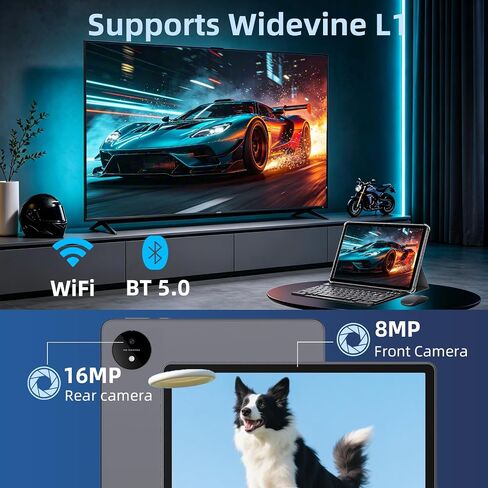 2026 Android Tablet with Keyboard, 11 inch Android 16 Tablet in Kuwait