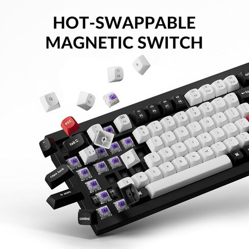 Keychron Q1 HE 75% Wireless Gaming Keyboard Combo with M3 Mouse & Palm Rest in Kuwait