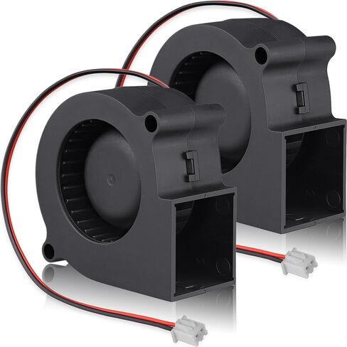 GDSTIME 6028 Blower 12V DC Brushless Cooling Fan 2-Pin 60mm x 28mm, 2-Pack in Kuwait