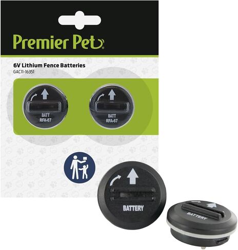 Premier Pet 6V Lithium Batteries, Pack of 2 in Kuwait
