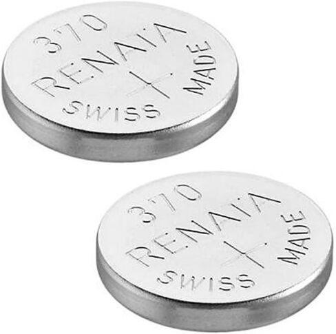 Renata Watch Battery Swiss Made Renata 370 or SR920SW 1.5V (2 Batteries, 370 or SR 920 SW) in Kuwait