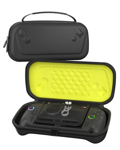 ProCase Carrying Case for ROG Xbox Ally & Xbox Ally X 7" 2025, EVA Hard Travel Storage Bag with 5 SD Card Slots, Protective Pouch for Handheld Gaming Console & Accessories -White in Kuwait