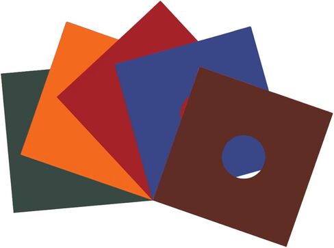 VICASKY 5pcs Vinyl Record Protective Sleeves 12 Inch Paper Album Covers with Anti-mud and Anti-Fingerprint Features for Vinyl Records Protection in Kuwait
