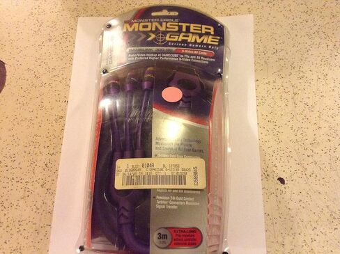 Monster Cable GameLink 300 GC S-Video A/V Cable for GameCube in Saudi Arabia