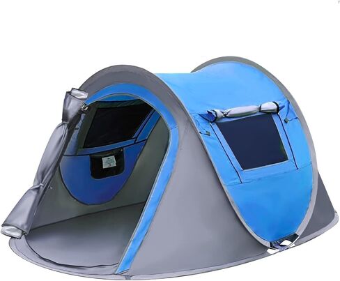 4 Person Pop Up Camping Tent, Instant Setup, Waterproof Tent in Kuwait