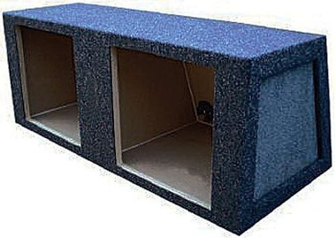 Absolute KSB10D 10" Dual Square Hole Subwoofer Enclosure for KICKER Solo-Baric Subwoofer or other Subuwoofers in Kuwait