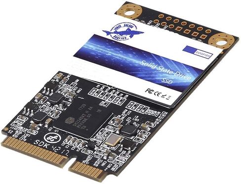 Dogfish SSD Msata 128GB Internal Solid State Drive Mini Sata Disk Drive High Performance Hard Drive for Desktop Laptop Notebook (MSATA, 128GB) in Kuwait