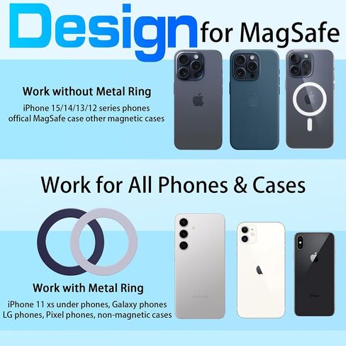 Mag safe Car Mount, Strongest Magnets Phone Holders for Your Car Vent in Kuwait