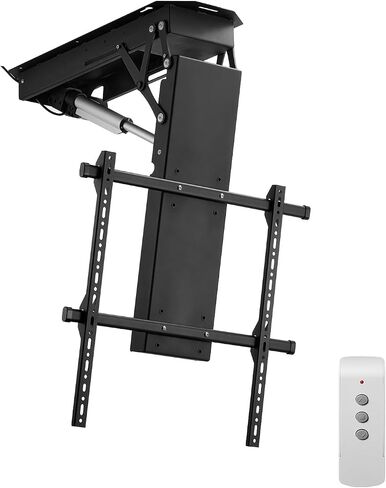 VEVOR Motorized Ceiling TV Mount, TV Wall Mount for 32 to 70 Inch TV, Electric Adjustable Ceiling TV Mount, Motorized Flip Down TV Mount Bracket with Max VESA 24 x 24 in, Fits TVs Up to 110 lbs in Kuwait