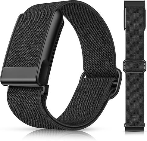 Goton Elastic Nylon Sport Strap for Whoop 5.0 & MG Bands One, Peak & Life, Quick-Dry Breathable Wristband with Quick-Adjust Sliding Buckle Accessories for Men Women - Not for Whoop 4.0 in Kuwait