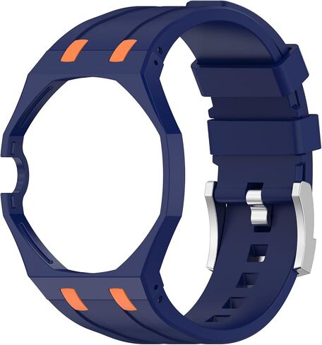 Silicone Band for AP Swatch Royal Pop Watch, Soft Breathable Sport Replacement Strap Adjustable Wristband for Swatch Royal Pop Watch Band Men Women in Saudi Arabia