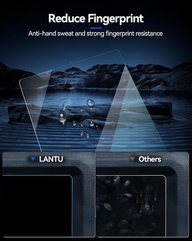 Car Screen Protector for Toyota Tacoma Entune 2016 2017 2018 2019 Accessories Navigation Touchscreen Protector Film Tempered Glass HD Clear Anti-Glare 7'' in Kuwait