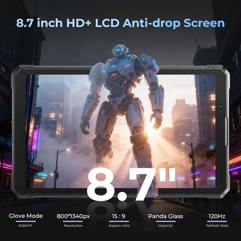 HOTWAV R11 Pro Rugged Tablet with Pen 2026, Android 16 8.7" Mini Tablet NFC in Kuwait