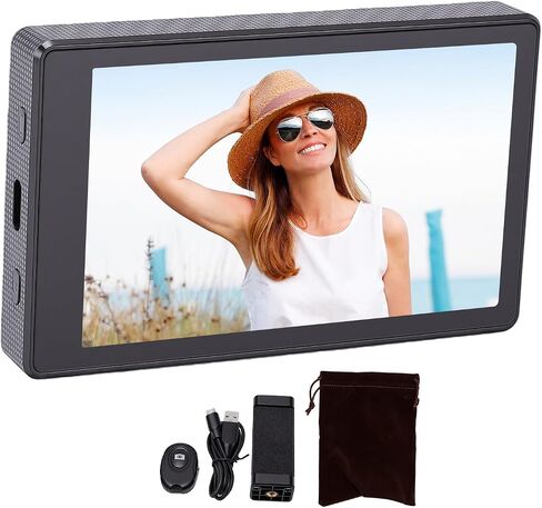 Vlog Selfie Monitor, 3.97 Inch, 0.05s Low Latency, 50m WiFi in Kuwait