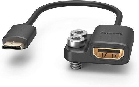 SMALLRIG Ultra Slim 4K Adapter Cable (C to A), Mini-Sized Ports Male to Full-Sized Ports Female, 4K@60HZ, for Nikon Z6, Z7, D780 / for Canon RP, 5D Mark IV - 3020 in Kuwait