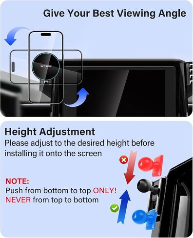 SKYLOTEC Magnetic Charger Dual Phone Mount for MINI Cooper R56 2007-2013 in Kuwait