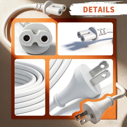 Power Cord 8.2FT for Sonos Five, Play 5, Beam,Ray, Amp Sub Gen 3 & Mini in Saudi Arabia